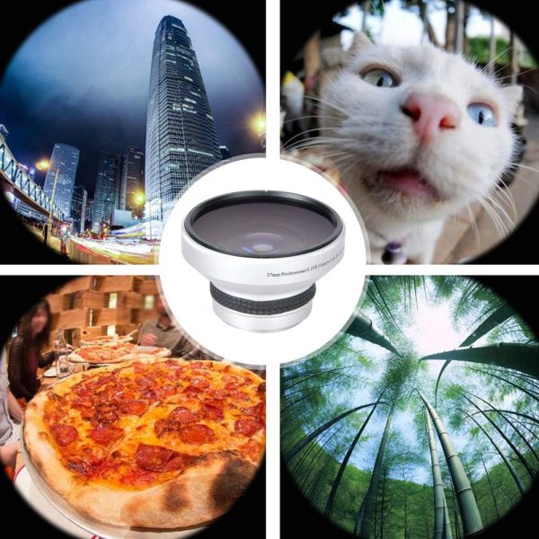 37mm 0.25X Super Fisheye Additional Lens - Strong Applicability - for Macro Closeup Shooting - for 37mm Caliber Camera Lenses - Image 3